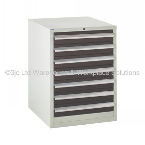 Euroslide Storage Cabinet 7 Drawer 825mm
